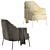 Elegant Daniella Accent Armchair 3D model small image 4