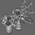 Elegant Floral Decor Set 3D model small image 6