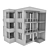 Modern Residential Building Model 3D model small image 7