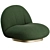 Gubi Pacha Lounge Chair Design 3D model small image 1