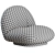 Gubi Pacha Lounge Chair Design 3D model small image 3