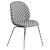 Gubi Beetle Veneer Dining Chairs 3D model small image 3