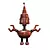 Futuristic Robot Figure Toy 3D model small image 1