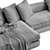 Modern Verzelloni Holden Corner Sofa 3D model small image 6