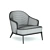 Stylish Leslie Armchair Design 3D model small image 4