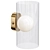 Modern Dual Tone Wall Light 3D model small image 1