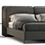 Modern Bed Model with Options 3D model small image 4