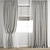 Poly Curtain Model Archive Kit 3D model small image 1