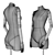  Feminine Display Mannequin 3D model small image 3