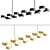 Elegant Aldo Chandelier 3D model small image 1