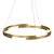 Segmented Brass LED Chandelier 3D model small image 2
