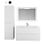 BelBagno Marino 100 Bathroom Set 3D model small image 1