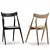Sleek LIZZY Chair - Arflex 3D model small image 5