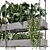 Gray Pots Hanging Plant Set 3D model small image 4