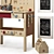 Kids Concept Wood Tool Bench 3D model small image 3