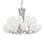 Ethereal Blossom Glow Chandelier 3D model small image 1