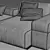 Modular Sofa Design by LEMA 3D model small image 4