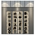 Custom-Made Wardrobe with Decor 3D model small image 2