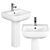 Luxury RAK 600 Basin Set 3D model small image 1