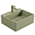 Melana MLN-7440A Hand Washbasin 3D model small image 2