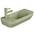 Compact Handrinse Basin 3D model small image 2