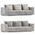 Modern William Sofa 2017 3D model small image 1