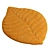 Kids Leaf Rug, 4 Colors 3D model small image 3
