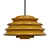  Modern Geometric Hive Pendant 3D model small image 1