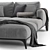 Modern Bodema MILANO Corner Sofa 3D model small image 3