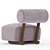 Elegant Navagio Occasional Chair 3D model small image 4