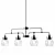 Sleek 4-Light Linear Pendant 3D model small image 1