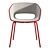 Modern Danish Maree 401 Chair 3D model small image 1