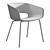 Modern Danish Maree 401 Chair 3D model small image 3