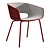 Modern Danish Maree 401 Chair 3D model small image 6