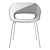 Modern Danish Maree 401 Chair 3D model small image 9