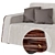 Iconic Odeon Sofa: Grandiose Design 3D model small image 5