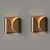 Modern Outdoor LED Wall Sconce 3D model small image 3