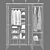 Idanas Wardrobe with TurboSmooth 3D model small image 4