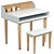 Kids Learning Desk Set 3D model small image 1