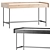 Modern Desk Canelli 3D model small image 2