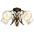  Elegant Modern Chandelier Light Fixture 3D model small image 1