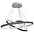 Modern Chandelier Arte Lamp Orione 3D model small image 2