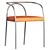 Contemporary PH Chair Design 3D model small image 1