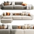 Vitra Soft Modular Three-Seater Platform 3D model small image 3