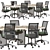 Modern Conference Table 3D Model 3D model small image 6