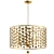  Layla 6 Gold Chandelier 3D model small image 1