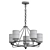 Elegant Rivoli Lilo Pendant Chandelier 3D model small image 2