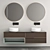 Stylish Modern Bathroom Cabinet | No. 139 3D model small image 6