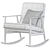 Modern Fox Rocking Chair 3D Model 3D model small image 5