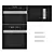 Versatile Microwave Oven Combo 3D model small image 1